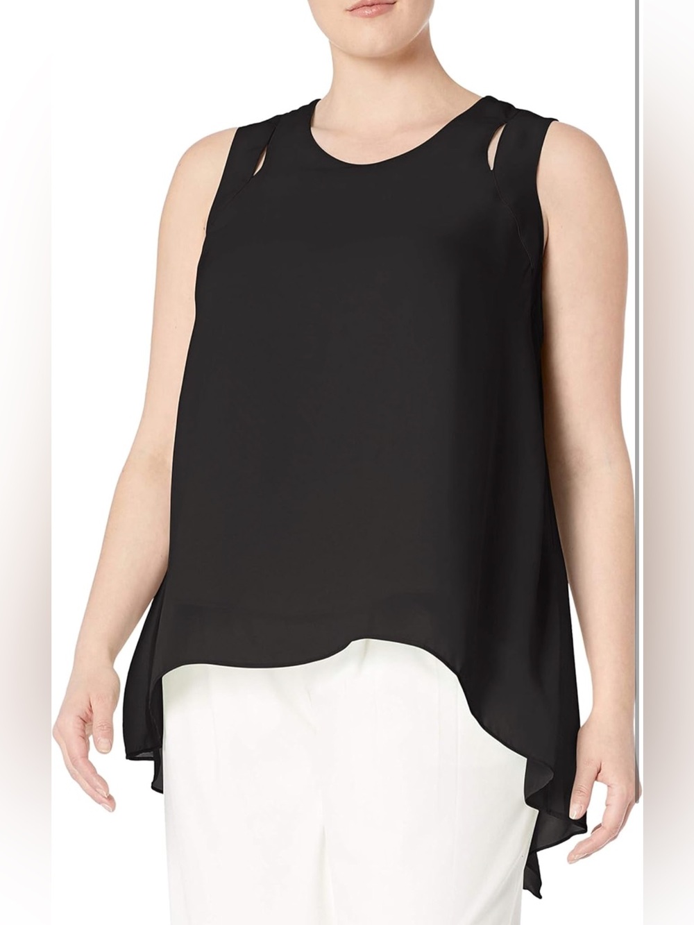 Rebel Wilson X Angels Women's Plus Size Cut Out Top Blouse Size 3X